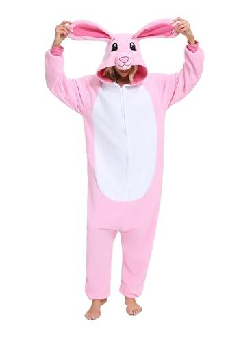 BGOKTA Halloween Animal Onesie Pajamas for Adults Costume Cosplay Homewear One Piece, S