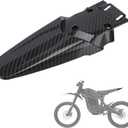 CHANGCHENG Rear Fender Protector for Talaria - Motorcycle Fender Mudguard Carbon Fiber Pattern for Talaria Sting MX3 MX4 MX5 Electric Dirt Bike
