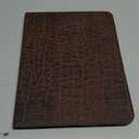 Gexmil Leather Case for iPad Air 11 Inch M3 2025/ M2 2024,iPad Air 10.9 Inch Case 5th/4th Generation 2022/2020, Top Grain Leather Cover Auto Sleep/Wake, Adjustable Stand,Buffalo Pattern