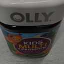 OLLY Kids Multivitamin & Probiotic Gummy, Digestive Support, Vitamins A, D, C, E, B, Zinc, Chewable Supplement, Berry Flavor, 50 day supply - 100 Count (BBD: 23, April 2026