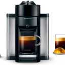 Nespresso Vertuo Coffee and Espresso Maker by De'Longhi, Piano Black