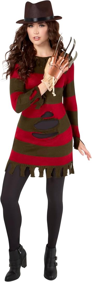 Rubies Women's A Nightmare on Elm Street: Freddy Krueger Costume S
