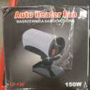 Portable Car Heater 2-in-1, Dual Voltage 24V/12V Plug-in Heater for Fast Heating & Cooling, Windshield Defrost Defogger, 12V Car Heater (24V Compatible)