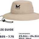 MISSION Cooling Bucket Hat - Unisex Wide-Brim Hat for Men & Women - Lightweight, Foldable & Durable - Cools Up to 2 Hours