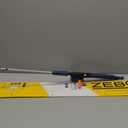 Zebco Wilder Fishing Reel and Rod Combo, 4'3" Durable Fiberglass Rod with Built-In Carabiner, Patented No-Tangle Reel, Pre-Spooled with 6-Pound Zebco Cajun Fishing Line, Blue/Orange