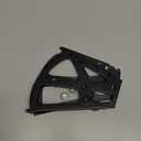 Litoexpe 2 Layers Black Shoes Drawer Cabinet Hinges, Stainless Steel Shoe Cabinet Replacement Fittings Flip Plate Frames Turning Rack Accessory for Home, 1 Pair