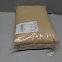 RYB Home Linen Curtains 84 inch Length 2 Panels Set Light Filtering Boho Farmhouse Curtain Half Privacy Window Drapes UV Protection for Living Room, Home Office, Nursery, 52 x 84 - Inch