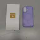 iPhone 17 Case, Magsafe Compatible with Ring, Matte, Fingerprint, Shockproof, Shockproof, [US Military MIL Standards Compliant] Hybrid Case, Silky Mat, Magnetic Charging Compatible, Purple