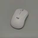 Logitech M240 Silent Bluetooth Mouse, Wireless, Compact, Portable, Smooth Tracking, 18-Month Battery, for Windows, macOS, ChromeOS, Compatible with PC, Mac, Laptop, Tablets - Off White