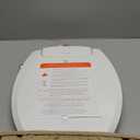 Brondell Bidet Toilet Seat, Non-Electric Swash Ecoseat, Fits Elongated Toilets, White - Dual Temperature, Dual Nozzle System - Bidet with Easy Installation