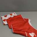 Artoid Mode Red Heart Love Valentine's Kitchen Towels Dish Towels, 18x26 Inch Farmhouse Anniversary Wedding Decoration Hand Towels Set of 4