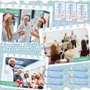 Tondiamo Thank You Keychain Gifts Bulk Christmas Inspirational Employee Appreciation Gift for Coworkers Staffs Team Teacher