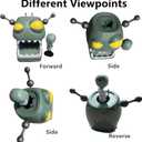 JHESAO Plants and Zombies Toys Action Figures Zombies PVZ Toys Set 1 2 Series Great Gifts for Kids and Fans,Birthday and Christmas Party New