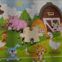 Puzzles for Kids Ages 3-5, Wooden Jigsaw Puzzles 24-30 Pieces for Toddler Children Learning Educational Puzzles 3 4 5 6 Year Toys for Boys and Girls (6 Puzzles)