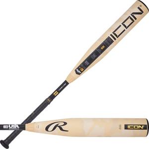 Rawlings | Icon Baseball Bat | USA | 30-inch | -8 Rawlings | Icon Baseball Bat | USA | 30-inch | -8