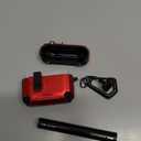 Inesore for AirPods Pro 3 Case (2025) with Phone Stand & Cleaning Kit, Compatible with Magsafe, Magnetic Automatic Lock Cover for AirPods Pro 3rd Generation, Red