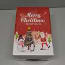 8FT Tall Christmas Inflatables Gingerbread Man Outdoor Decorations, Christmas Blow Up Yard Inflatable with Built-in LEDs for Xmas Indoor Holiday Party Home Garden Lawn Photo Prop Decor