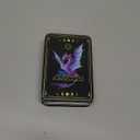 ARUOHHA DND Resin Dice Gazes Eye Dice Liquid Core Flaming RPG Sharp Edged Dice Set with Gift Box, Polyhedral D and D Dice Set Compatible with Dungeons Dragons Role Playing Game D20 D12 D10 D8 D6 (Sl01-black)