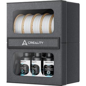Creality Filament Storage Box 10KG, 3D Filament Dryer with Magnetic Closure, Moisture-Proof & Damp-Proof, Large Capacity Rack & Resin Sealed Dust Cover, Easy Access