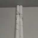 Yun-aeon Thick Marble Contact Paper for Countertops 15.7"x 78.7" - White and Gold Glossy Peel and Stick Wallpaper Self-Adhesive Removable Countertops for Kitchen Bathroom Cabinets, Set of 2