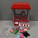 Claw Machine for Kids Toy Mini Arcade Machine Candy Grabber Prize Dispenser Vending Machine Arcade Game Machines for Home Party Christmas Birthday Gifts Cool Girl Toys