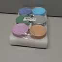 DRKIO 6 Pack Glass Baby Food Storage Containers - 4 Oz Baby Food Jars with Lids Baby Food Maker Microwave Dishwasher Freezer Safe 100% Leak Proof BPA Free Reusable