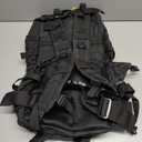 50L Military Tactical Backpack Large Day Backpack for Men Molle Army 3 Days Assault Pack Bug Out Bag Water Resistant and Heavy Duty Hiking Treeking Rucksack - Black