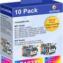 NEXTPAGE LC103 LC103XL Ink Cartridge Compatible Replacement for Brother LC103 XL LC103XL LC101 LC103CL Ink Cartridges Work to MFC-J870DW MFC-J475DW MFC-J6920DW(4 Black, 2 Cyan, 2 Magenta, 2 Yellow)
