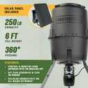 Moultrie Deer Feeder Connected - Cellular Connected Tripod Feeder - 6V Spincast Deer Feeder - Nationwide 4G LTE Autoconnect