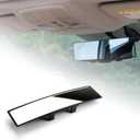 3Pcs Car Rear View Mirror and Blind Spot Side Mirror Set,12" Universal Rearview Mirrors Extra Big Wide Angle Rearview Mirrors Car Inside Mirror for SUV, Vans, Trucks