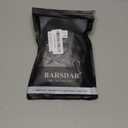 BARSDAR Short Straight Ponytail Extension - 16 Inch Drawstring Black Ponytail Hair Extensions for Women - Synthetic Fake Pony Tails Hairpieces Clip in Straight Ponytails Daily - Natural Black