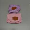 Baobicute 2 Pack Dog Hoodie Sweaters for Small Medium Dogs Warm Dog Clothes for Large Dogs Soft Waffle-Like Laminated Sweatshirt Bulldog (Pink+Purple, XS (Back: 10",Chest: 13", Neck: 9"))