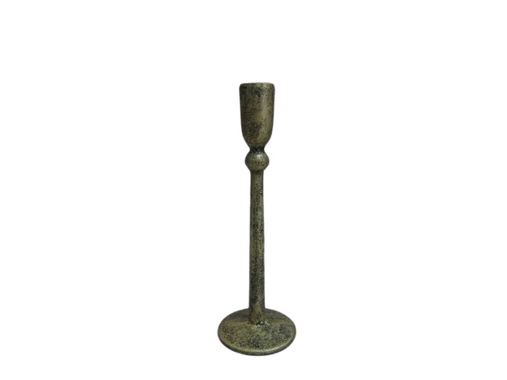 SDS for HD Designs 9.4 Inch Antique Brass Cast Iron Candle Holder