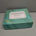 JOOJA Birthday Get Well Soon Cozy Gift Basket Care Package for Women with Blanket, Fuzzy Socks, Eye Mask, Headband Cozy Essentials - Green