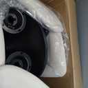 COLAMY Bar Stools Set of 2, Modern Swivel Bar Chairs, Adjustable Upholstered Barstools Counter Height with Full Backrest for Bar, Dining Room, Kitchen Island, Beige