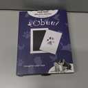 Tubuui Paw Print Kit for Dogs Cats,Inkless Baby Hand and Footprint Kit, Dog Nose Print Kit,Clean Touch Ink Pad Kit,No Mess Newborn Baby Footprint Kit, Pet Paw Print Kit for Family Keepsake (Large (Pack of 2), Blue)