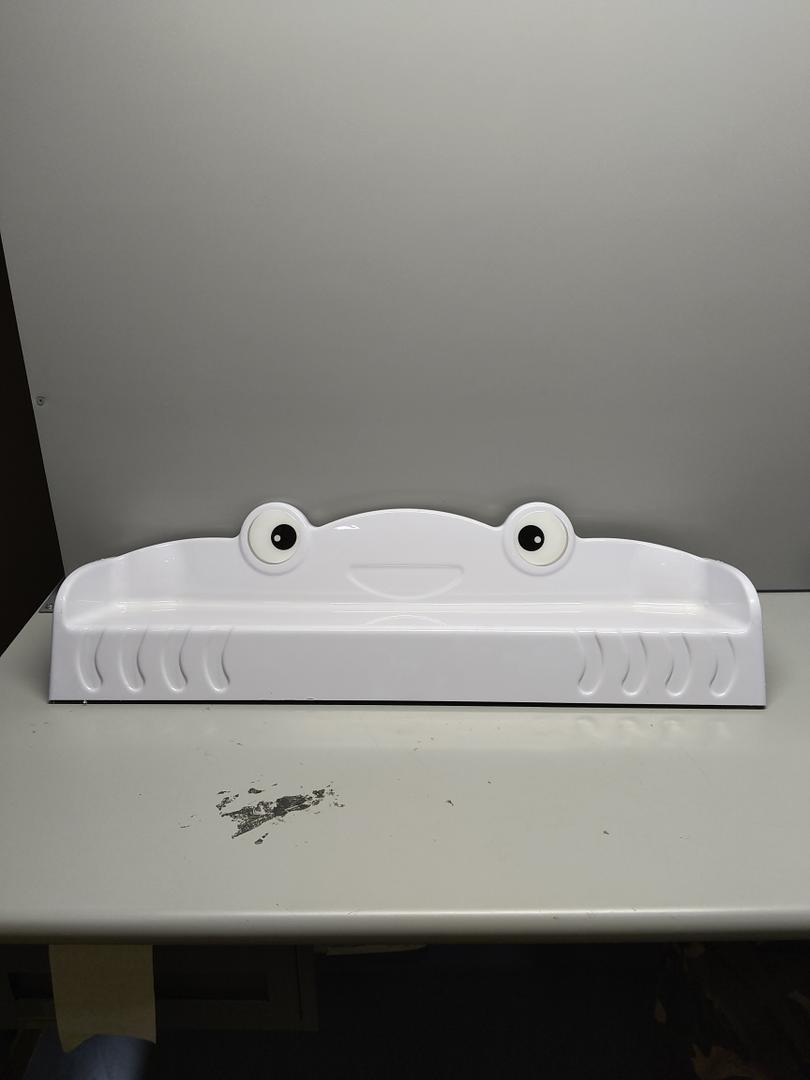 Splash Guard Baby Organizer, White 