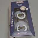 Bibs Pacifiers Color Collection, Set of 2 BPA-Free Latex Pacifiers Made in Europe, Round Nipple Baby Pacifier. (18+ Month (Pack of 2), Cloud Night)