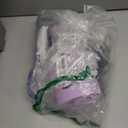 Blow Dryer Brush, Hair Dryer Brush in One, 600W Oval Hot Air Volumizer & Straightener, Anti-Frizz Blowout Styling Brush, Dual Voltage 110240V Travel (2 Inch) Purple