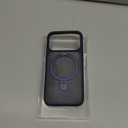 TORRAS Ostand for iPhone 17 Pro Case Magnetic, Fit for MagSafe, 4X Military Drop Protection, Camera Control, Slim Phone Case for iPhone 17 Pro with Kickstand, Translucent Matte Cover 6.3", Deep Blue