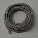 Refrigerator Icemaker Hose (20 FT) - Universal Fit to ALL Refrigerator Brands - Icemaker Water Supply Line -  x  Connections - SS Refrigerator Supply Hose for Ice & Water