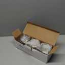 Hedume 3 Grids 304 Stainless Steel Seasoning Containers Set with Lid Spoon and Tray, Condiment Jar Spice Container, Condiment Canisters Pots for Serving Sugar, Pepper, Salt, Spice