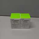 2 x AUVON Large Pill Organizer, Pill Dispenser for Holding 6 Various Vitamins, Pill Box Case with Anti-Mixing & Wide Opening Design, Easy to Retrieve Meds, Includes 20 Pcs Stick-on Labels (Black)