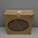 Fire Pit Spark Screen Compatible with Solo Stove Yukon, 27 inch Stainless Steel Mesh Fire Pit Screen Shield for Solo Stove Yukon Accessories with Fire Poker & Toasted Marshmallow Sticks