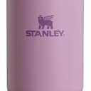Stanley IceFlow Flip Straw Tumbler with Handle 30 oz | Twist On Lid and Flip Up Straw | Leak Resistant Water Bottle | Insulated Stainless Steel |BPA-Free | Lilac