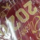 Graduation Decorations 2026 Maroon and Gold Red,Graduation Paper Plates and Napkins Party Supplies Set,200 Count,for College High School Congrats Disposable Party Dinnerware,Serves 50 Dessert Plates