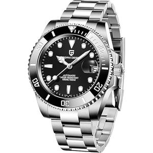 CEYADG Pagani Design Men's Watches Japanese Automatic Mechanical 40mm Sport Waterproof Stainless Steel Sapphire Glass Wrist Watch