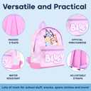 Bluey Backpack Set for Girls 3 Piece Childrens and Toddlers Kids School Bag with Lunch Box and Pencil Case