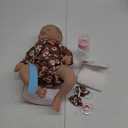 Realistic Reborn Baby Dolls Gift Vinyl Silicone 16" Lifelike Newborn Girl Doll