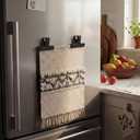 Lounsweer 12 Pack Large Magnetic Tapestry Hangers Heavy Duty Magnetic Quilt Hangers for Wall Display Clamps Rack Mount for Tapestry Blankets, Rugs, Tapestries and Other Textile